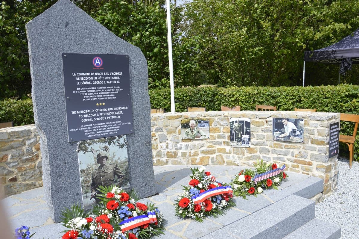 Illustration de l'événement : Cérémonie en hommage au général Patton et au soldats de la IIIe armée US