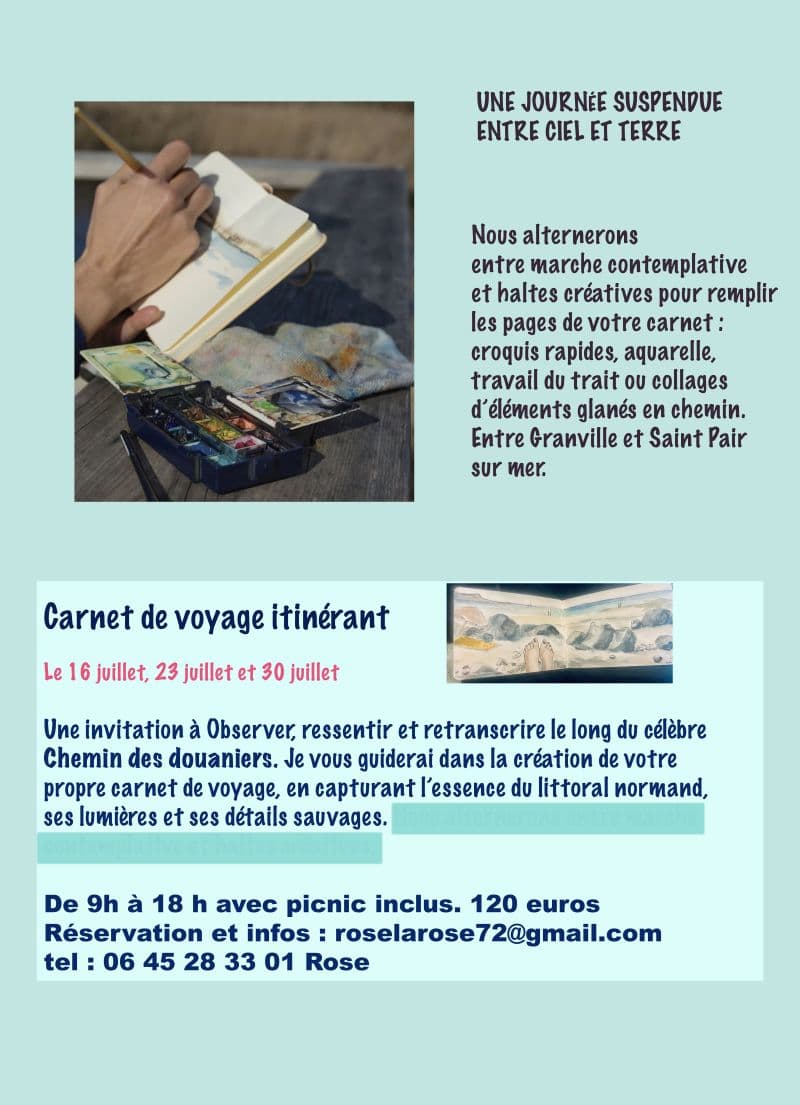 Illustration de l'événement : Carnet de voyage itinérant