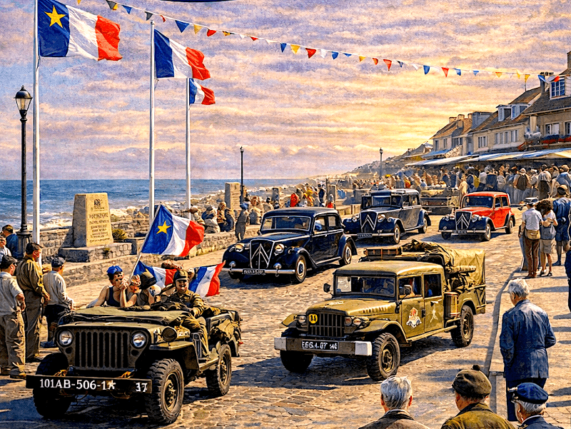 Illustration de l'événement : Festival La Semaine Acadienne : Exposition de véhicules civils et militaires des années 40