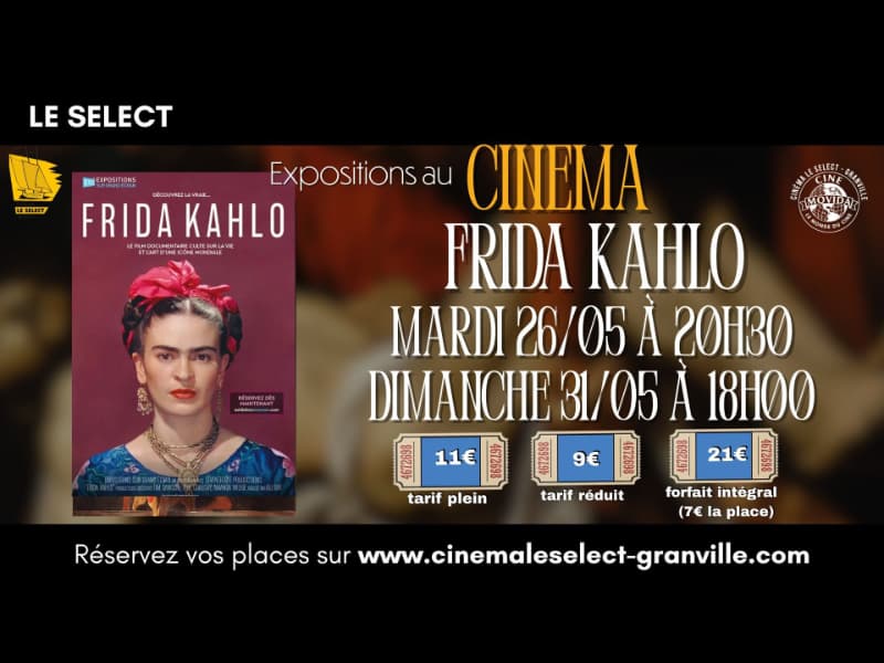 Illustration de l'événement : Exposition sur grand écran : Frida Kahlo