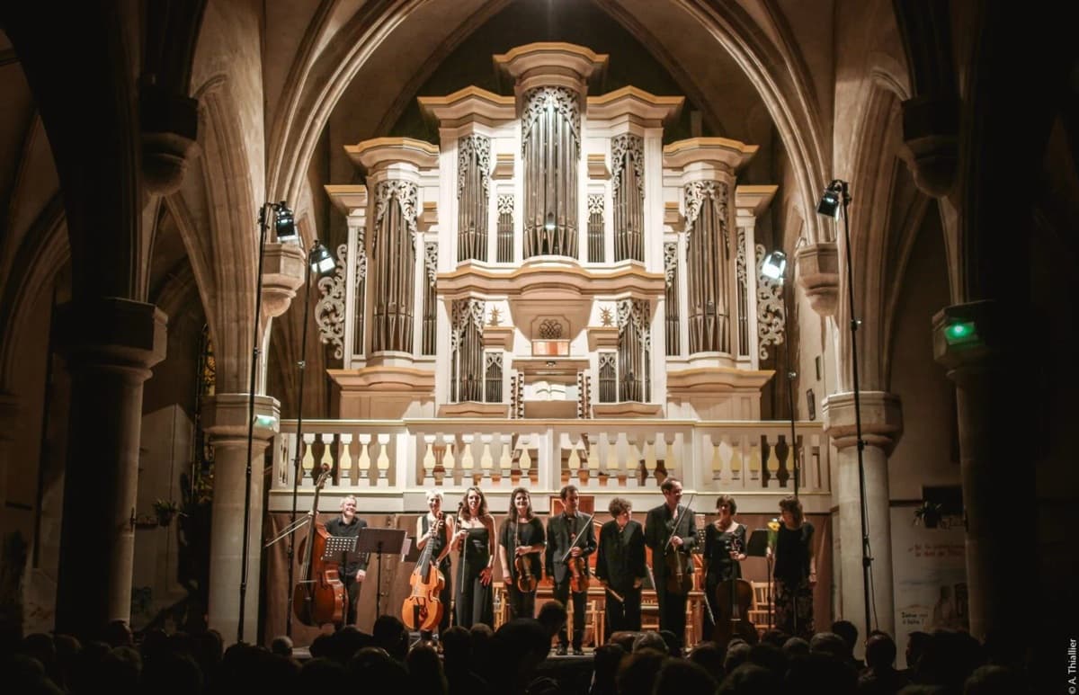 Illustration de l'événement : Festival Les Heures Musicales de l'Abbaye de Lessay > il Convito - Maude Gratton