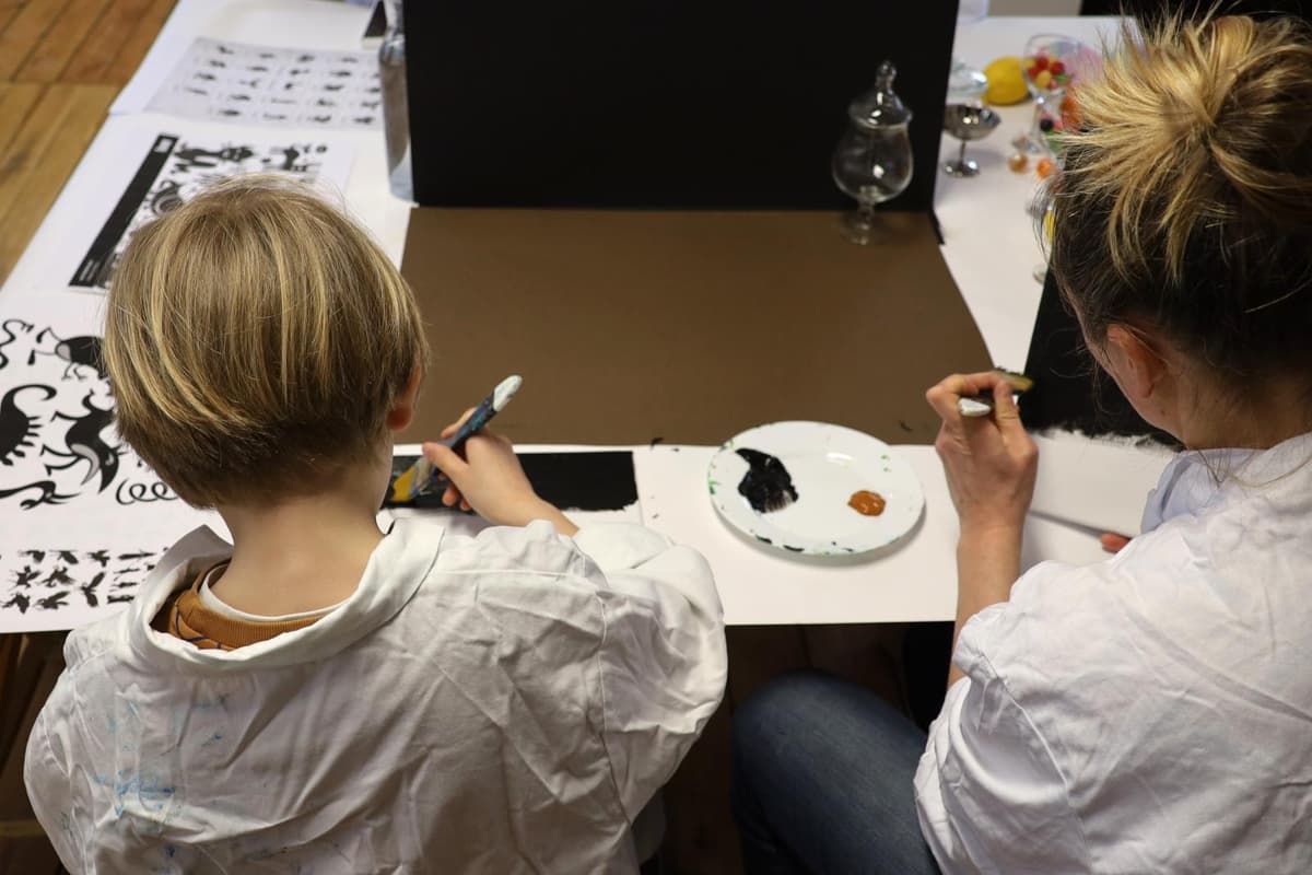 Illustration de l'événement : Visite-atelier famille de l'exposition Natures diverses