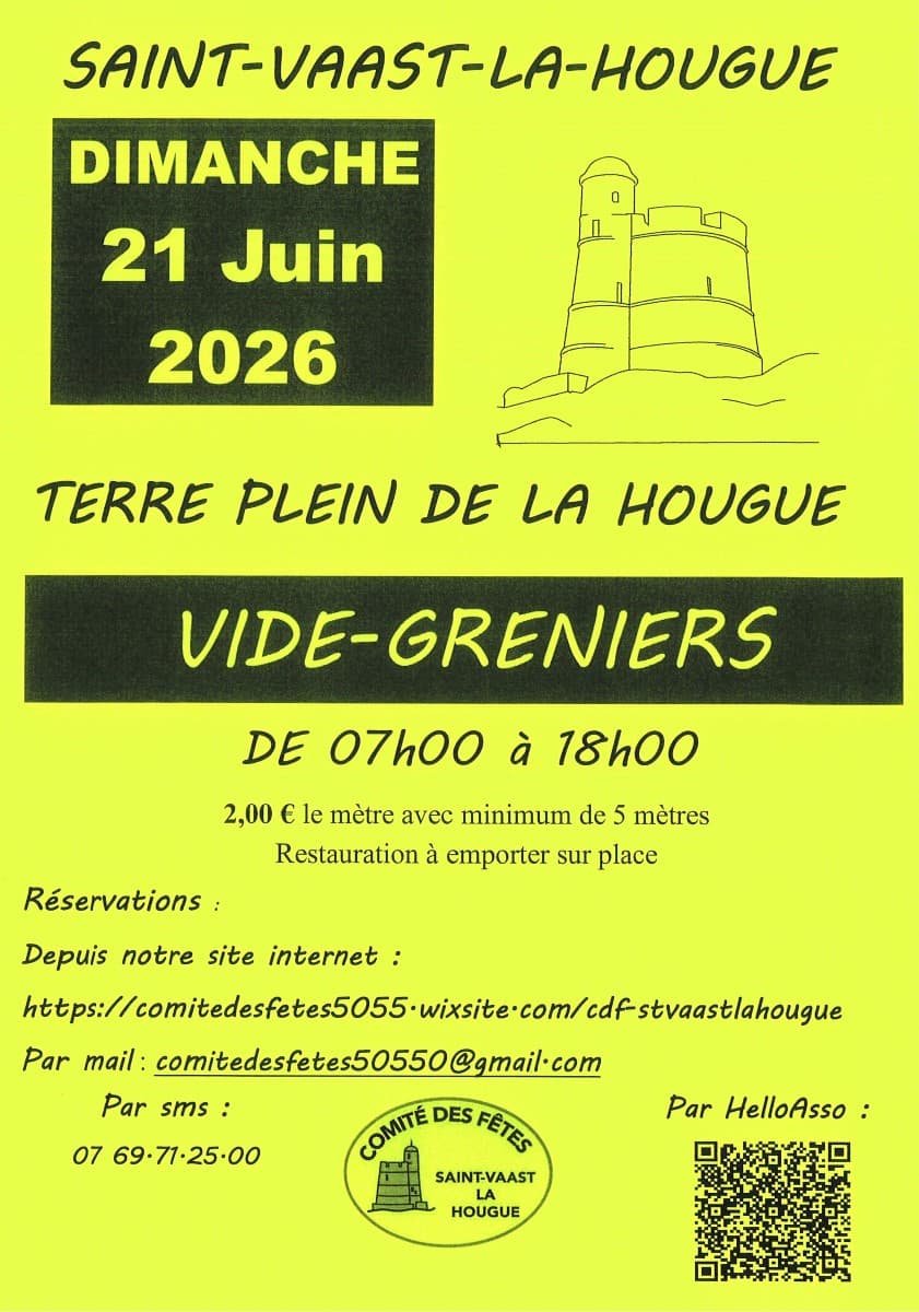 Illustration de l'événement : Vide-greniers de la Hougue