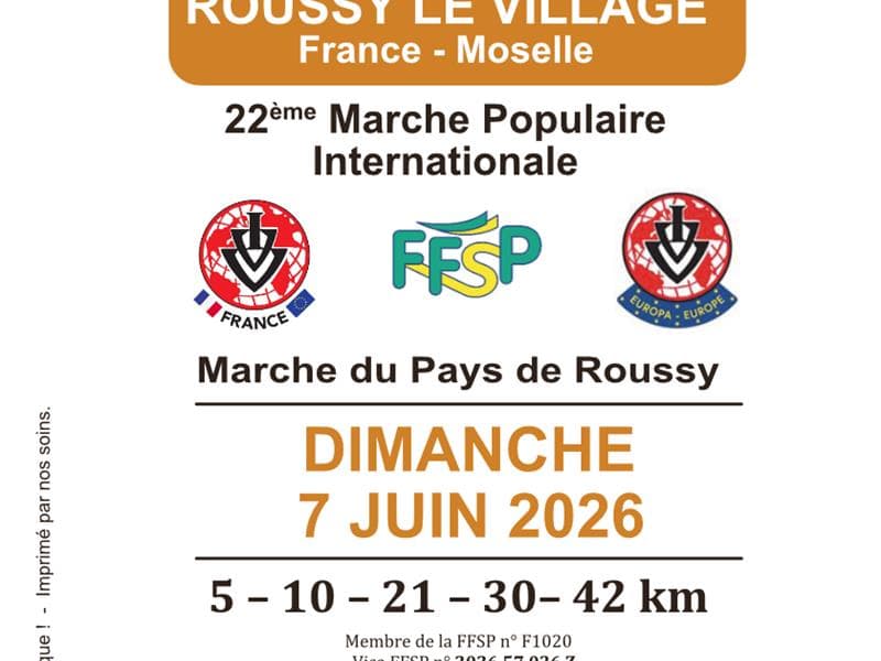 Illustration de l'événement : 22e Marche populaire internationale