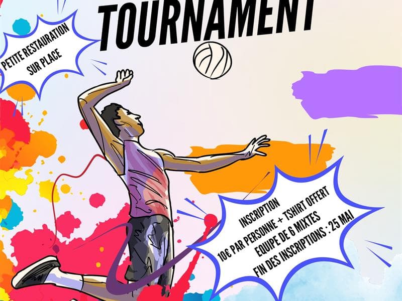 Illustration de l'événement : Tournoi de volleyball