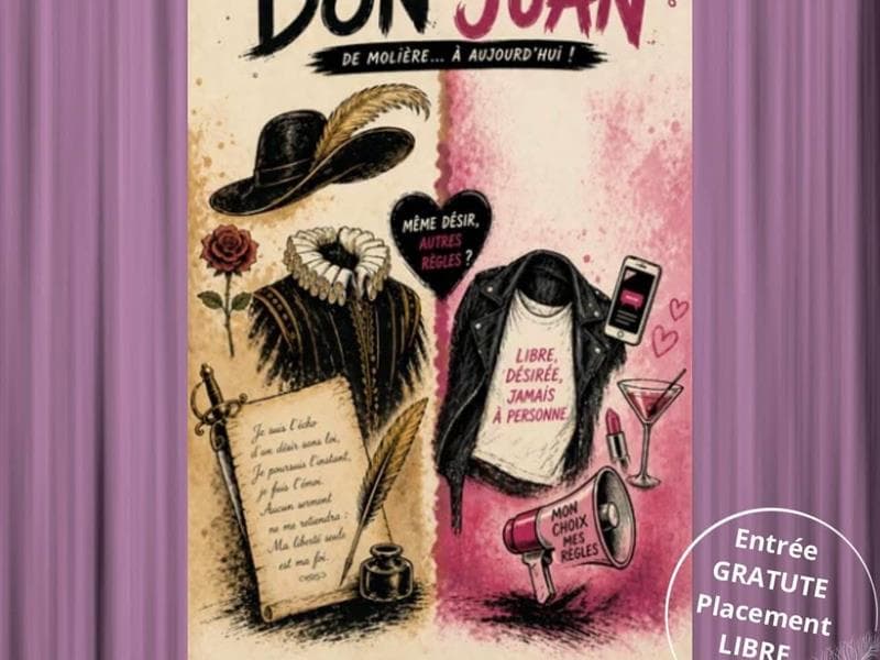 Illustration de l'événement : Théâtre - Don Juan, de Molière à aujourd'hui