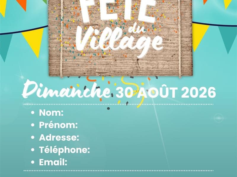 Illustration de l'événement : Fête du village