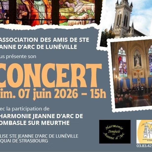 Illustration de l'événement : Concert à l'église Sainte Jeanne d'Arc