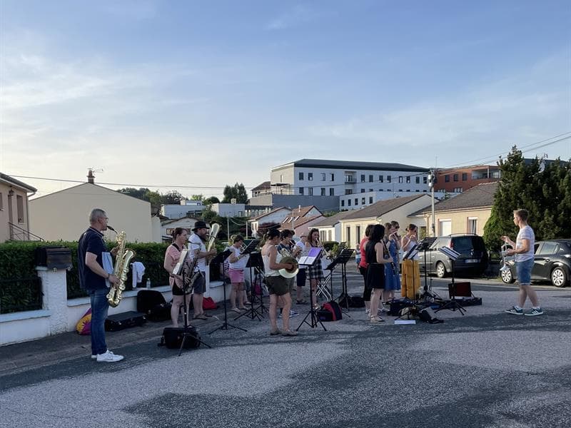 Illustration de l'événement : Musique Municipale de Bruyères - répétition en plein-air (Laval-sur-Vologne)