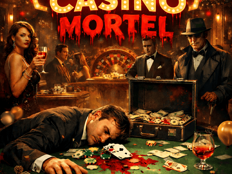 Illustration de l'événement : Casino Mortel – Murder Party spécial réveillon 31 décembre