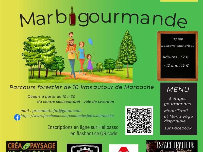 Illustration de l'événement : Marbi'gourmande (marche gourmande)