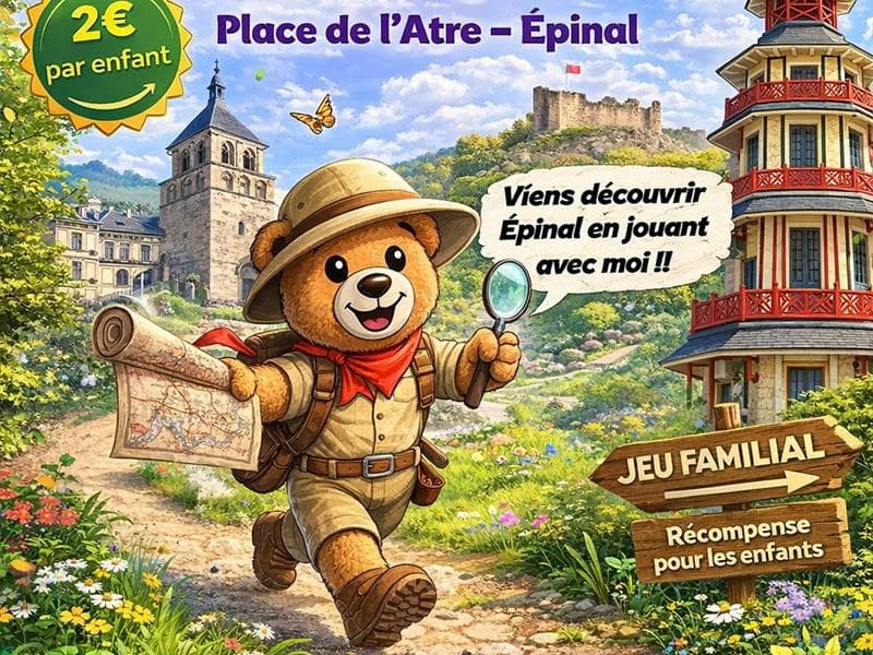 Illustration de l'événement : Jeu - La Piste des Oursons