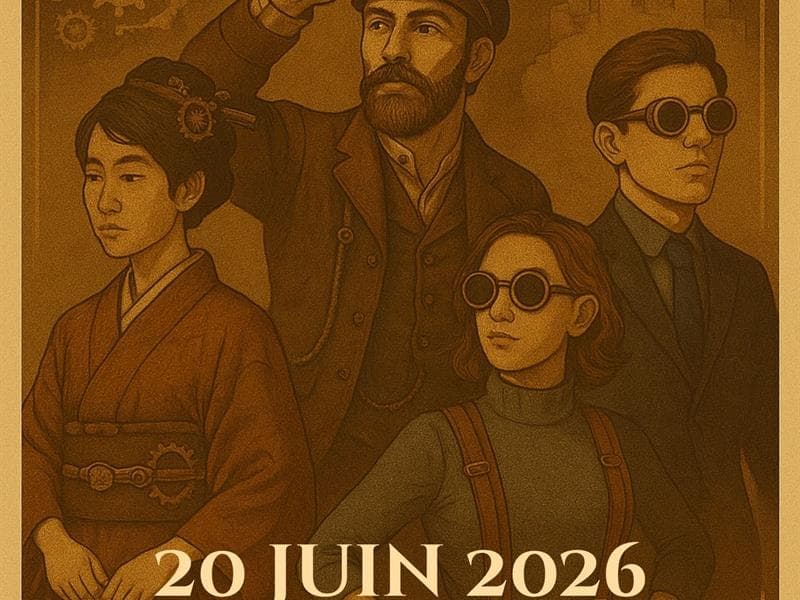 Illustration de l'événement : Gala Steampunkove Comédie Dansante