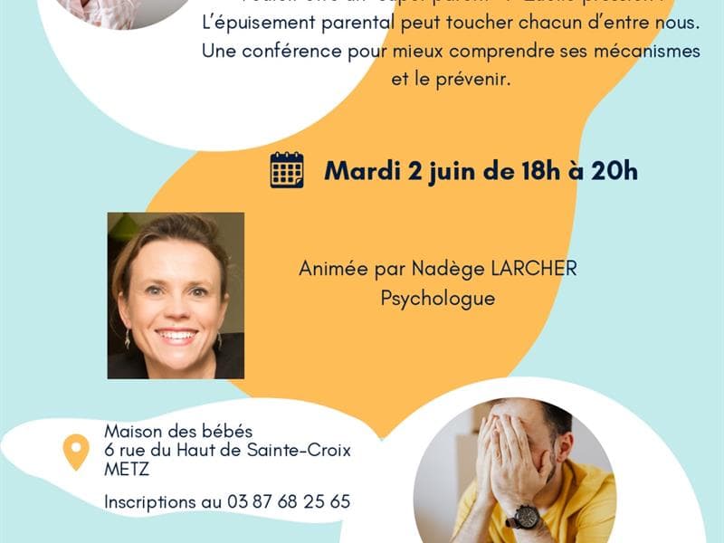Illustration de l'événement : Epuisement parental : des pistes pour l'éviter