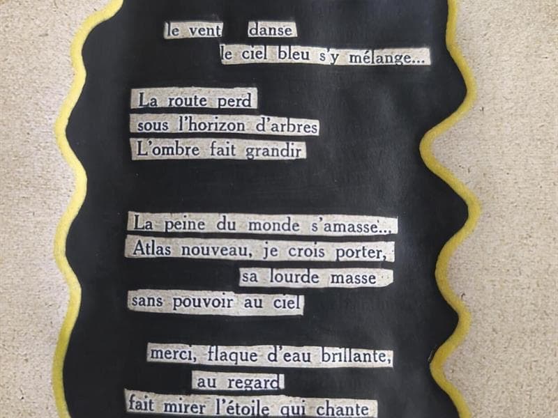 Illustration de l'événement : Jeune public - Atelier de caviardage autour des poèmes de Jean Vodaine