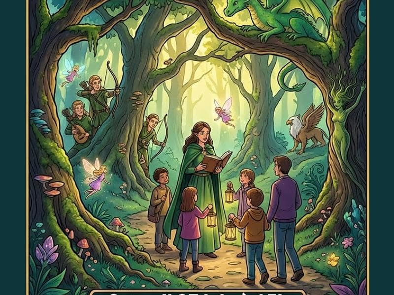 Illustration de l'événement : Balade contée et musicale dans la forêt