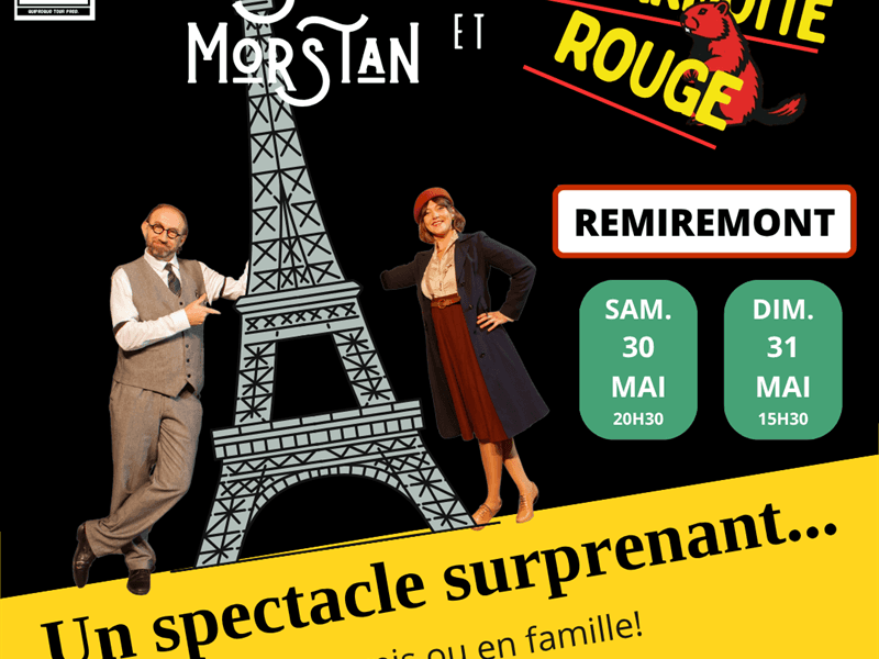 Illustration de l'événement : Théâtre : 'Louise Morstan et la Marmotte Rouge'