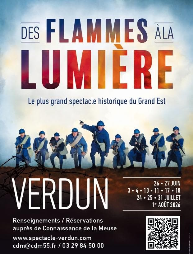 Illustration de l'événement : Spectacle des Flammes à la Lumière