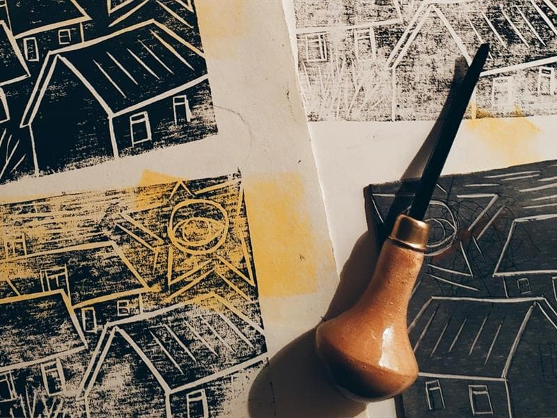 Illustration de l'événement : Visite-atelier - Paysage gravé