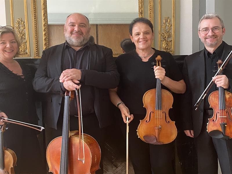 Illustration de l'événement : Concert par le Quatuor des Sacres