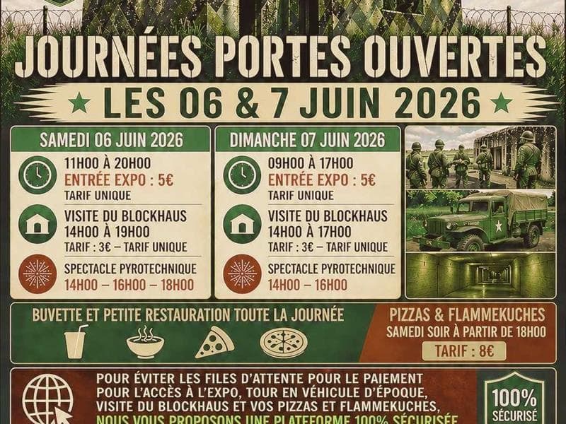 Illustration de l'événement : Journée portes ouvertes au blockhaus de Wittring