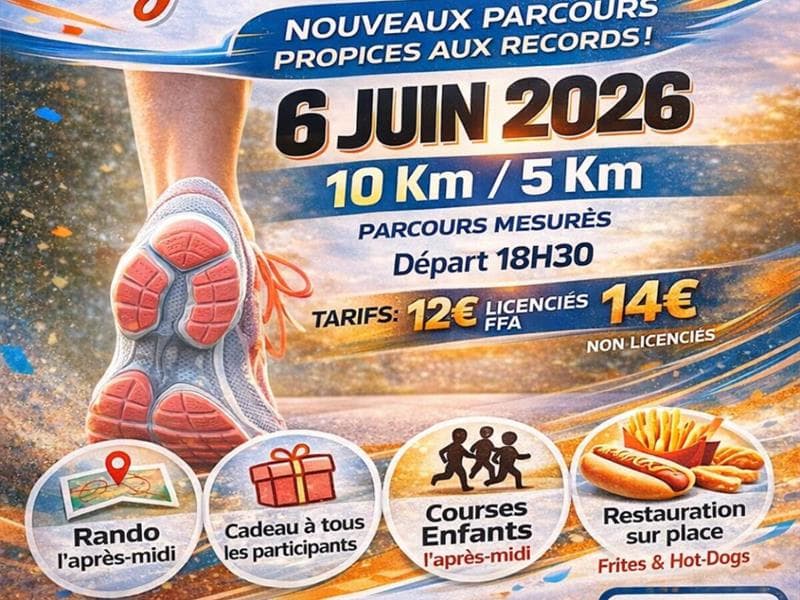 Illustration de l'événement : Course - Les 38èmes foulées Gondrevilloises
