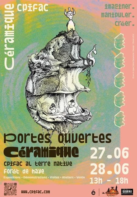 Illustration de l'événement : Portes ouvertes Céramique - CPIFAC - Al Terre Native