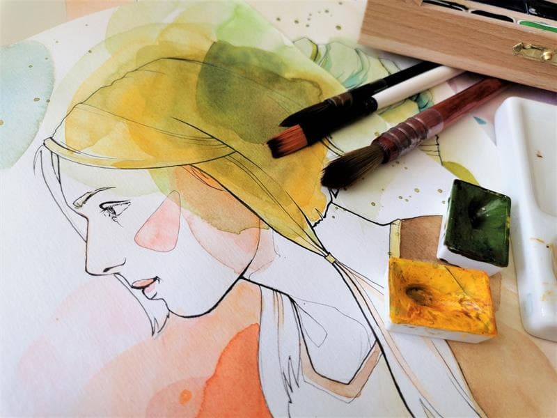 Illustration de l'événement : Biennale d'aquarelle