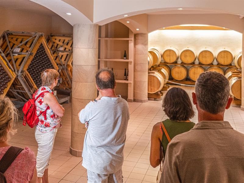 Illustration de l'événement : Visite commentée de la cave de Cleebourg suivie d'une dégustation