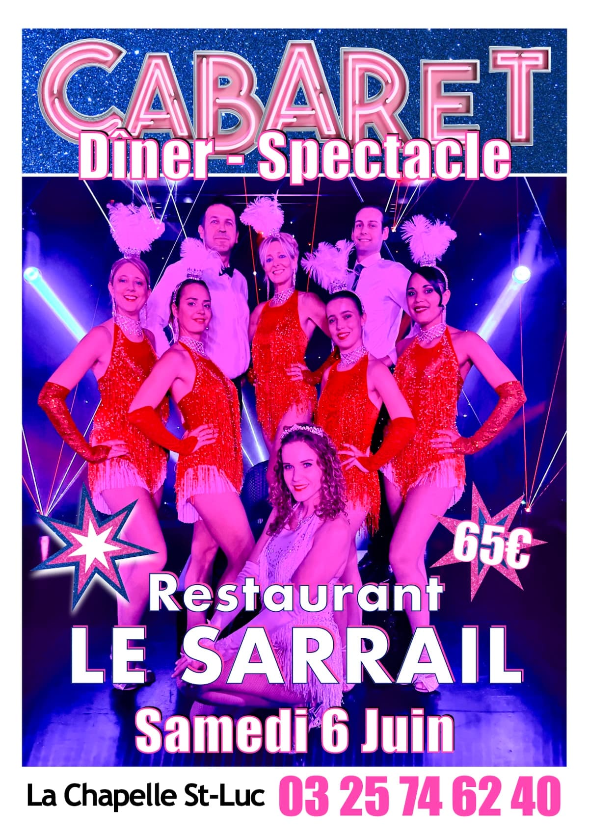 Illustration de l'événement : Soirée Dîner-Spectacle "Cabaret Show"