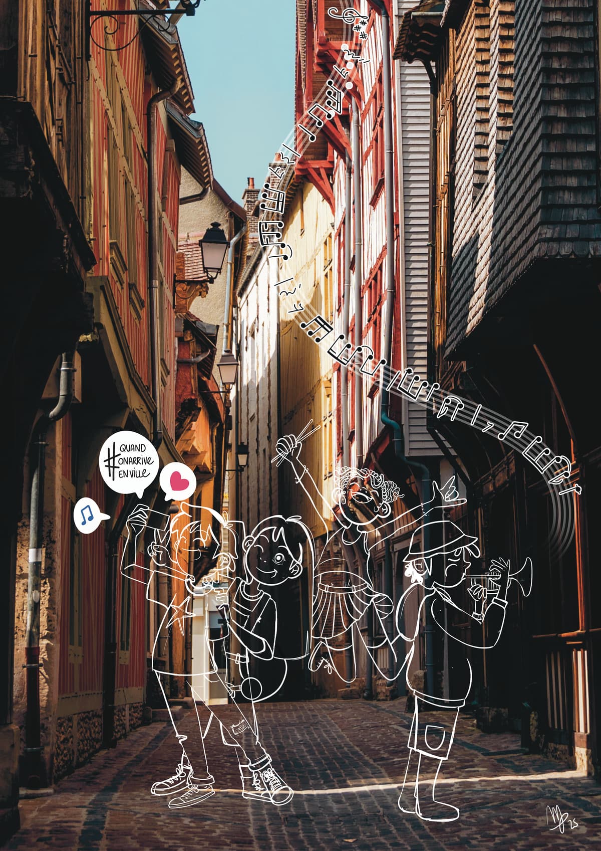 Illustration de l'événement : Les CHAM arrivent en ville