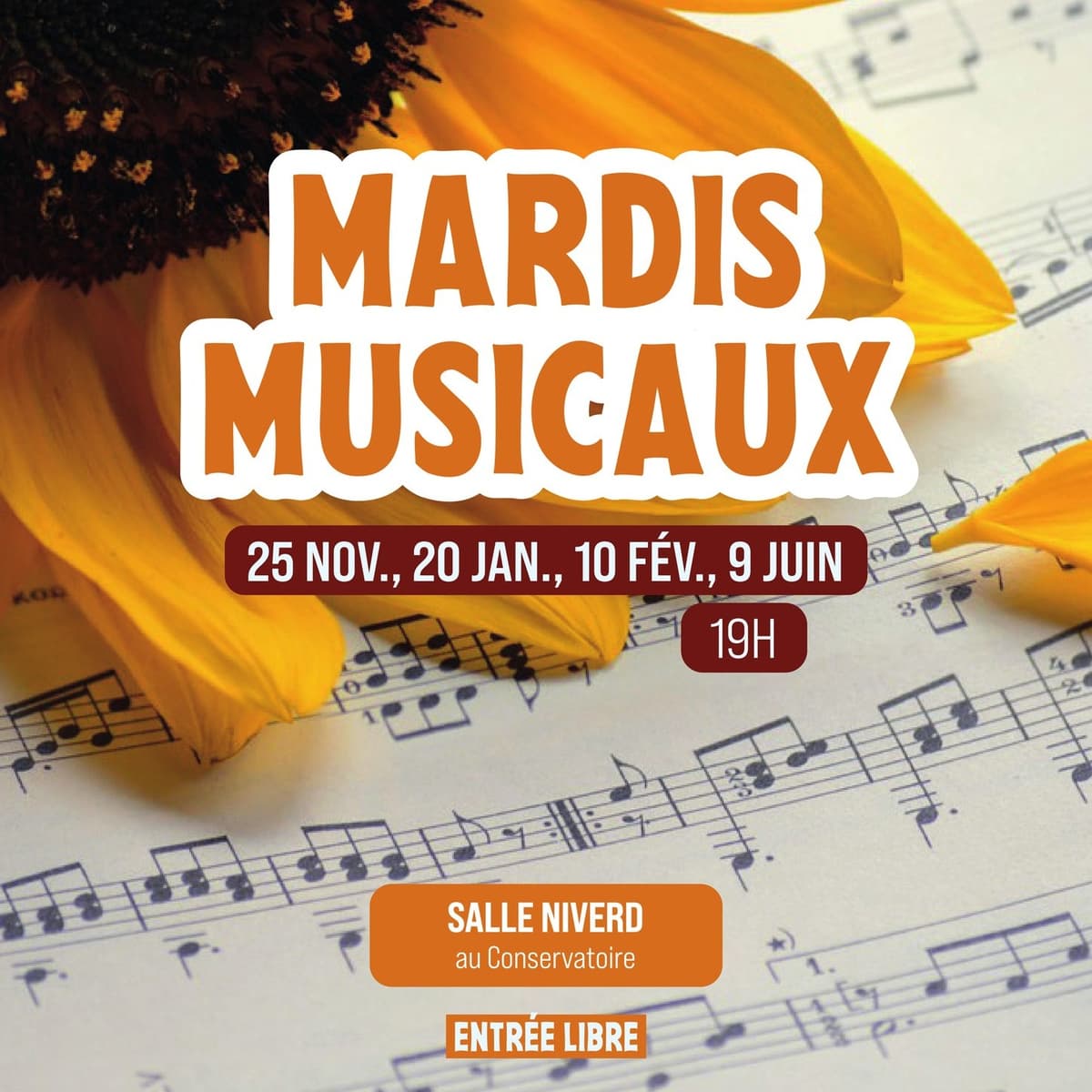 Illustration de l'événement : Mardis musicaux du Conservatoire