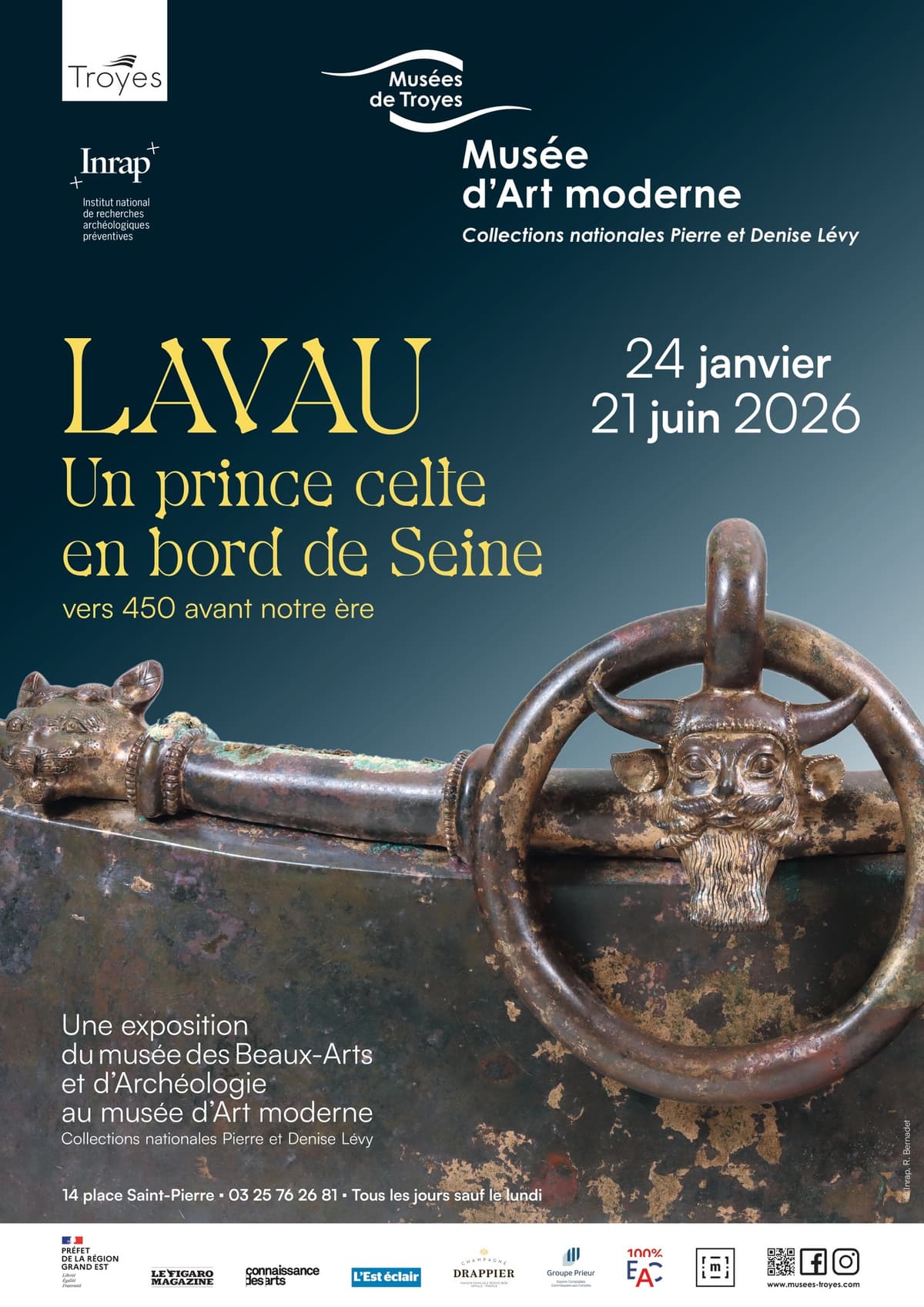 Illustration de l'événement : Visites Flash - Lavau, Un prince celte en bord de Seine vers 450 avant notre ère