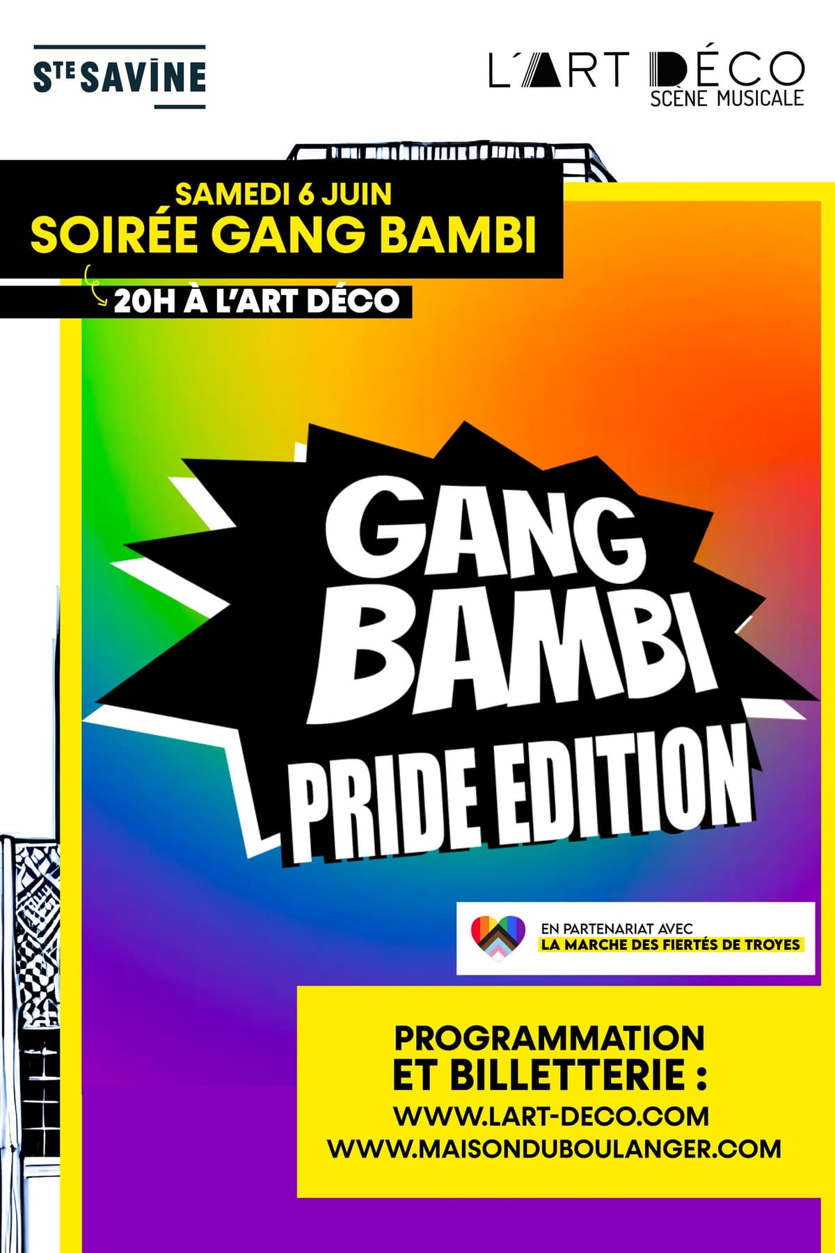 Illustration de l'événement : Soirée Gang Bambi