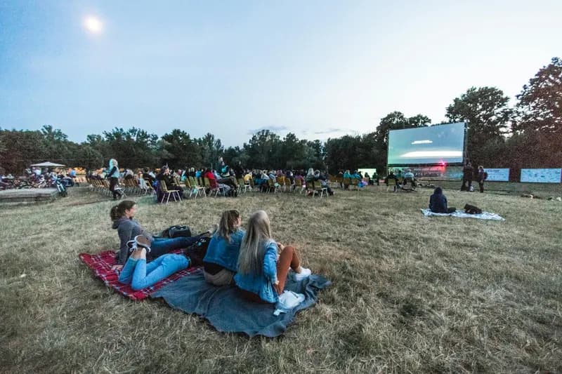 Illustration de l'événement : Cinéma plein air à Soliers - "Un p'tit truc en plus"