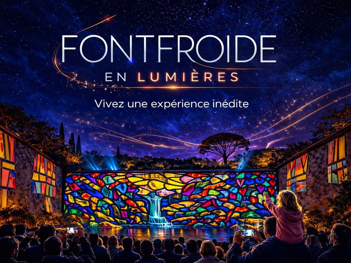 Illustration de l'événement : FONTFROIDE EN LUMIÈRES