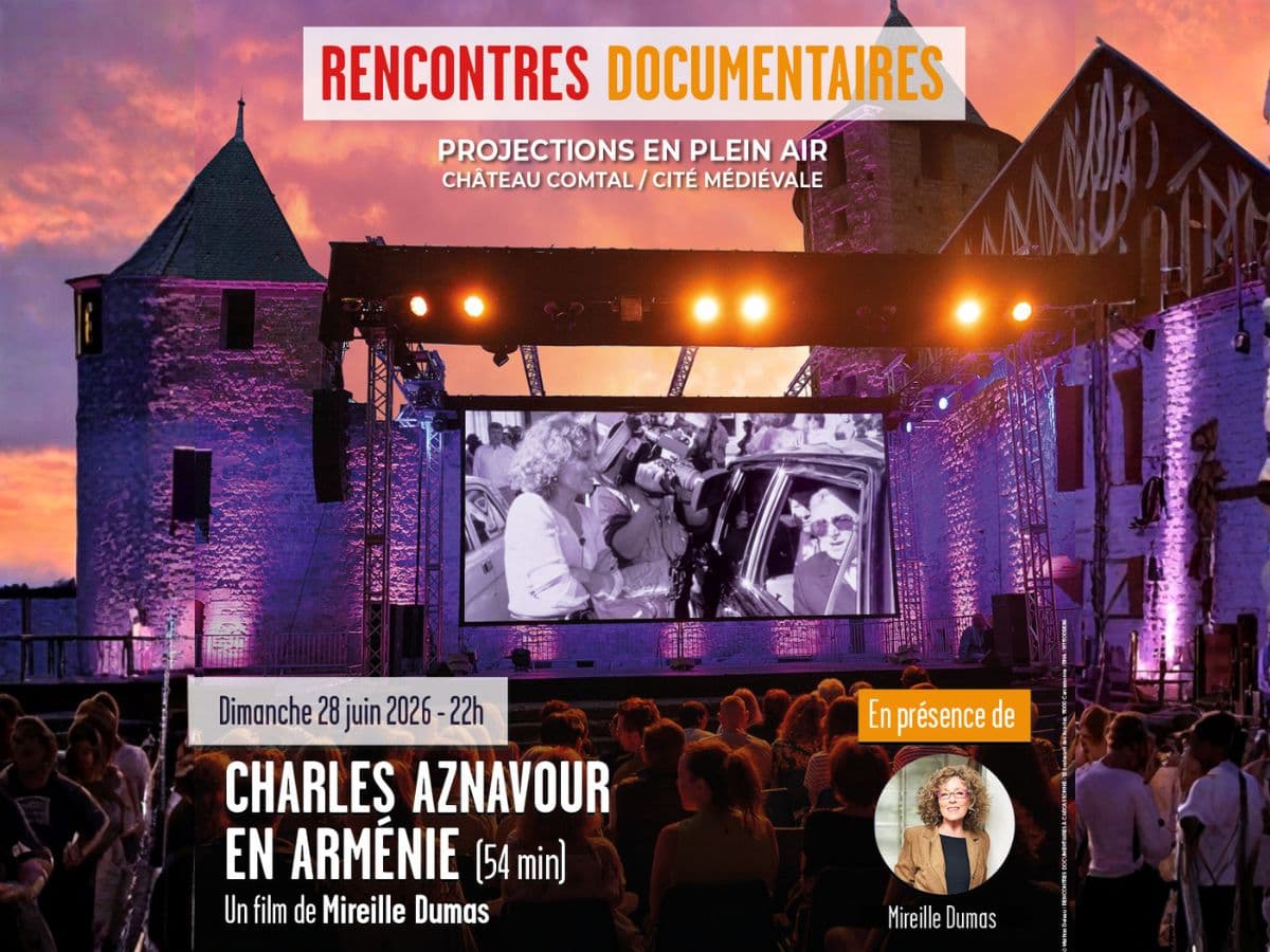 Illustration de l'événement : LES RENCONTRES DOCUMENTAIRES - CHARLES AZNAVOUR EN ARMÉNIE