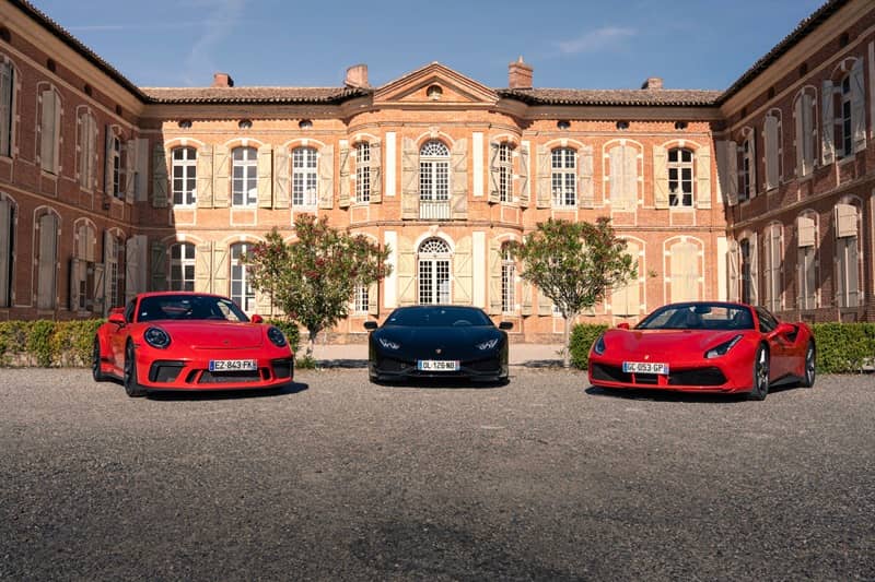 Illustration de l'événement : EXPOSITION DE VOITURES DE PRESTIGE AU CHÂTEAU
