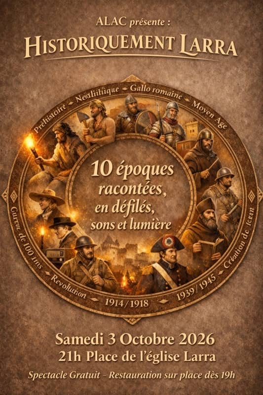 Illustration de l'événement : HISTORIQUEMENT LARRA
