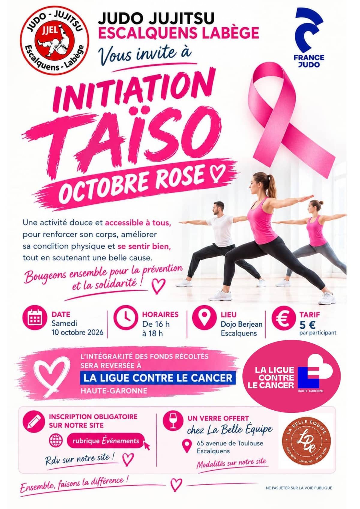 Illustration de l'événement : 🌸 OCTOBRE ROSE – BOUGEONS ENSEMBLE POUR UNE BELLE CAUSE ! 🌸