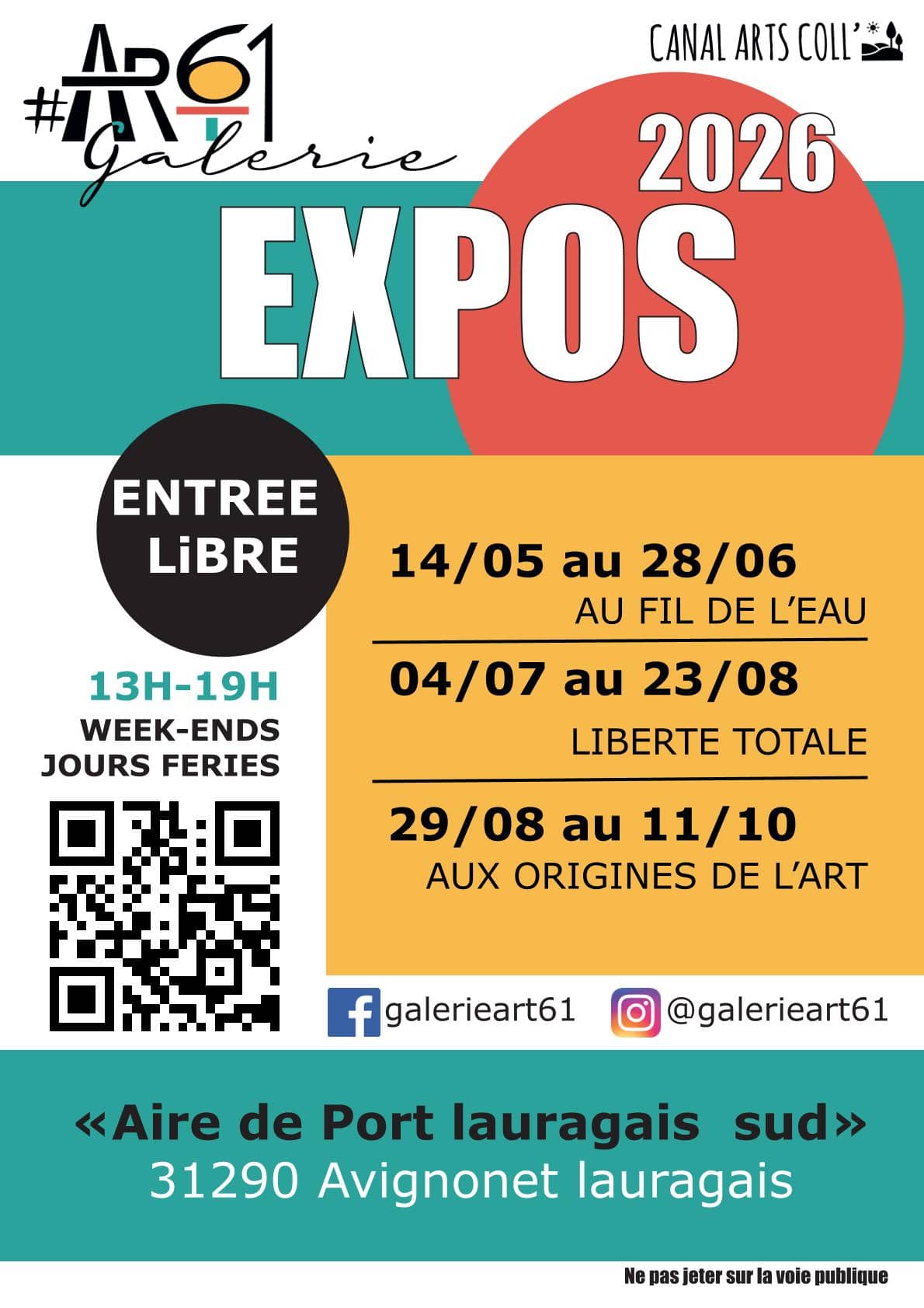 Illustration de l'événement : EXPOSITION "AUX ORIGINES DE L'ART" À LA GALERIE ART61