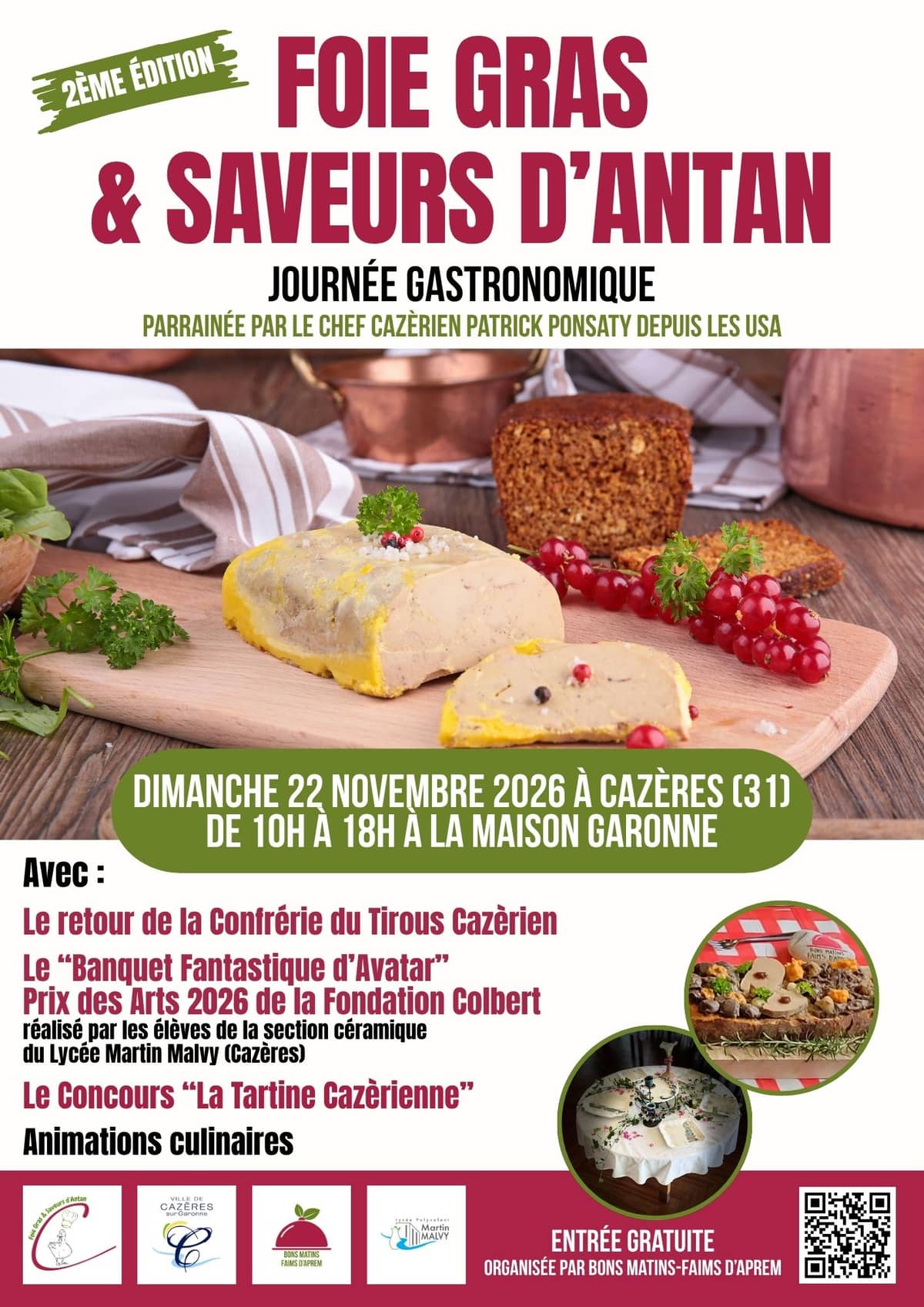 Illustration de l'événement : 2ÈME ÉDITION DE FOIE GRAS & SAVEURS D'ANTAN