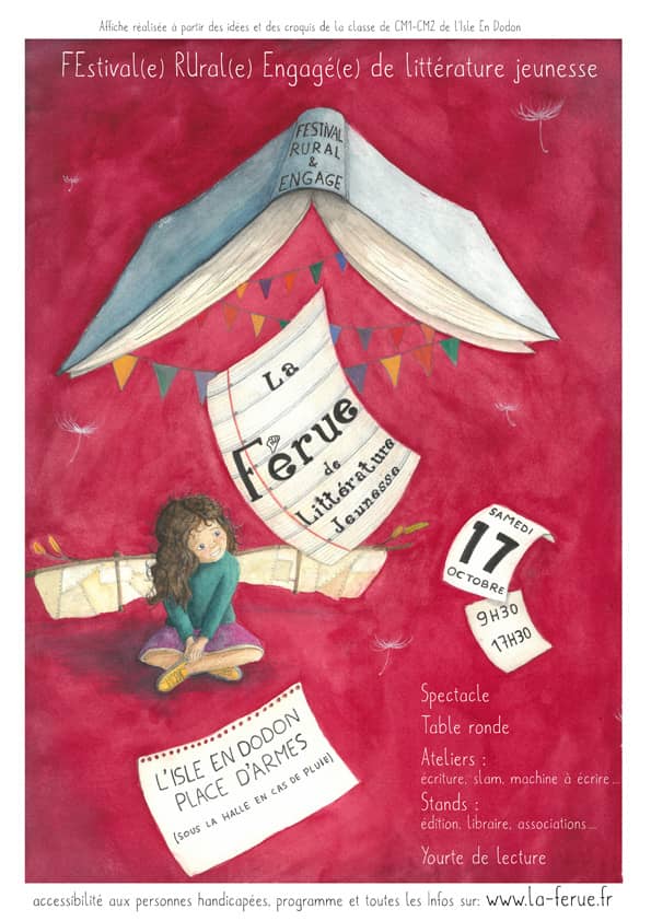 Illustration de l'événement : FESTIVAL RURAL ET ENGAGÉ DE LITTÉRATURE JEUNESSE