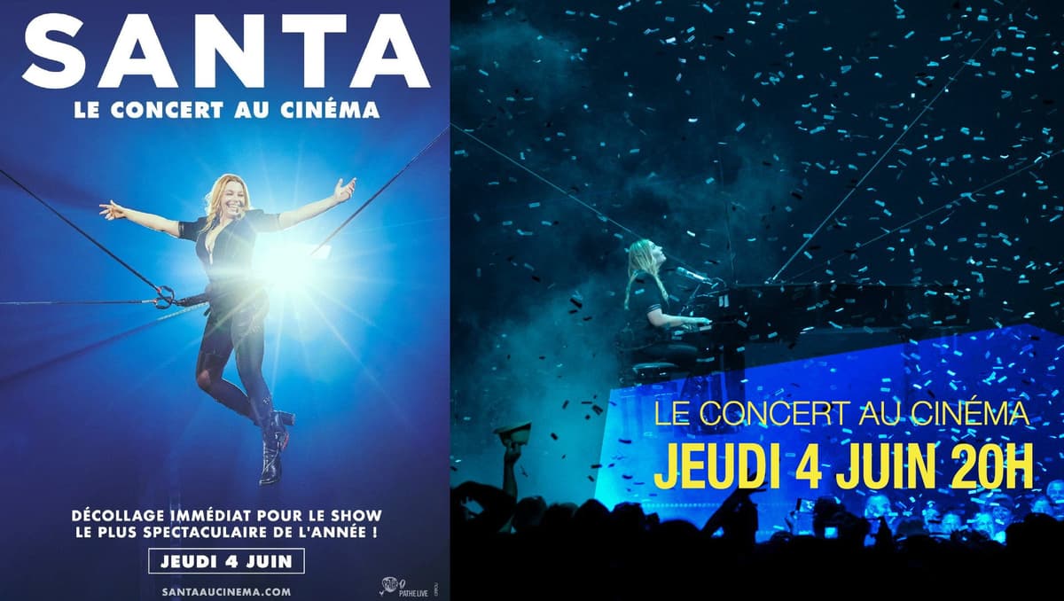 Illustration de l'événement : CINE CONCERT : SANTA – LE CONCERT AU CINÉMA