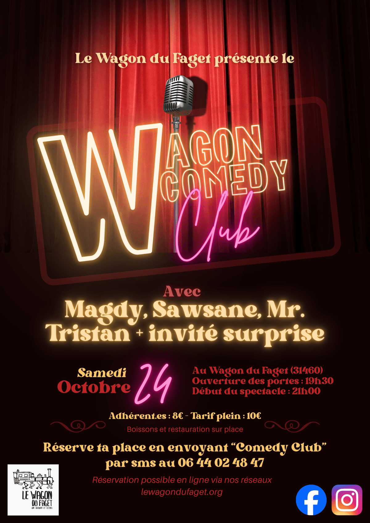 Illustration de l'événement : WAGON COMEDY CLUB