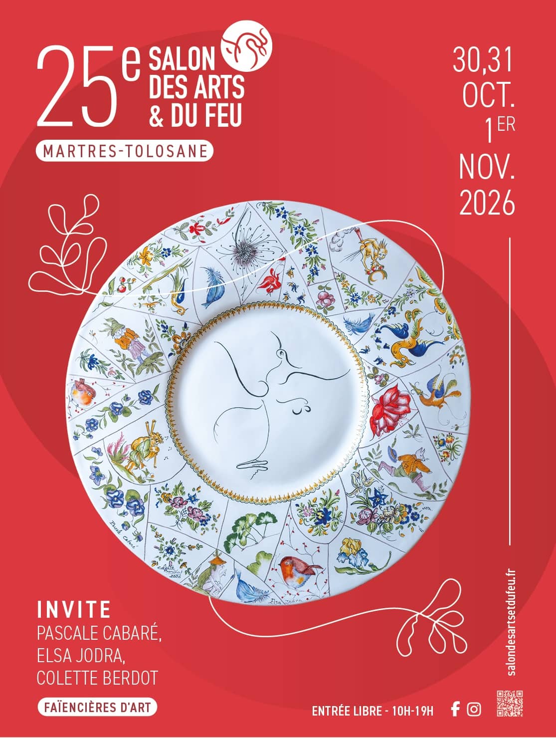 Illustration de l'événement : 25EME SALON DES ARTS ET DU FEU