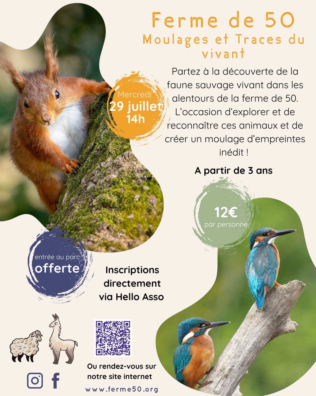 Illustration de l'événement : MOULAGES ET TRACES DU VIVANT
