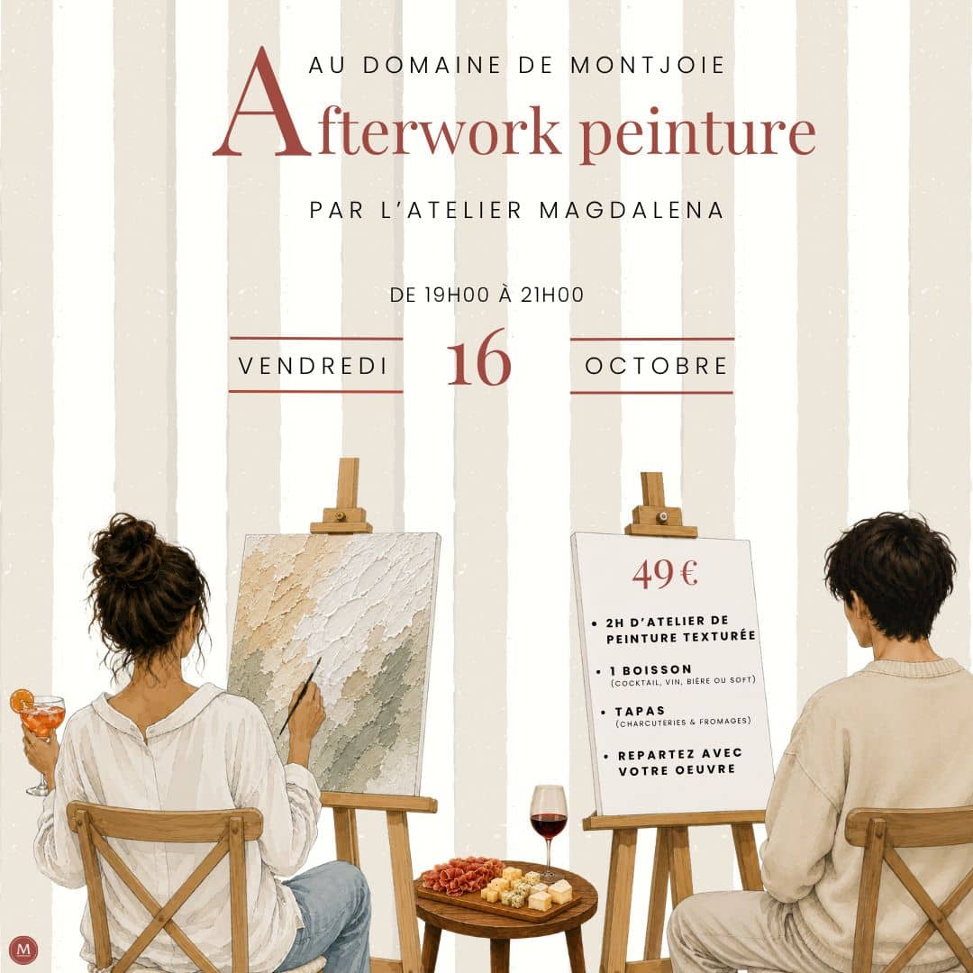 Illustration de l'événement : AFTERWORK PEINTURE À MONTJOIE