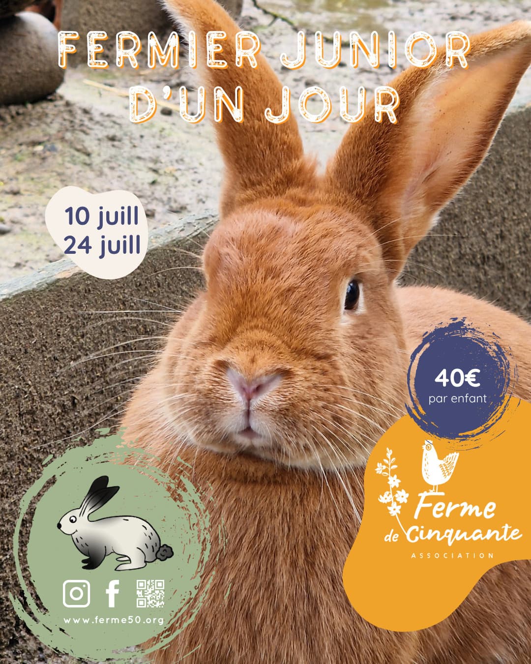 Illustration de l'événement : FERMIER JUNIOR D'UN JOUR