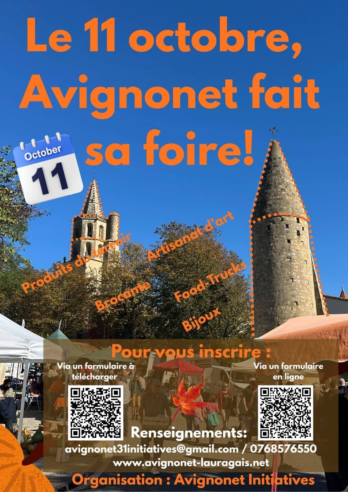 Illustration de l'événement : FOIRE D'AUTOMNE D'AVIGNONET-LAURAGAIS 2026